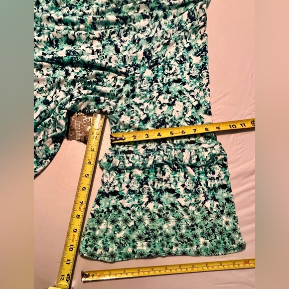 NEW Women’s 3/4 Bell Sleeves Blouse Tunic Top Sz 3X Tie Back Boho NWT - Picture 12 of 15